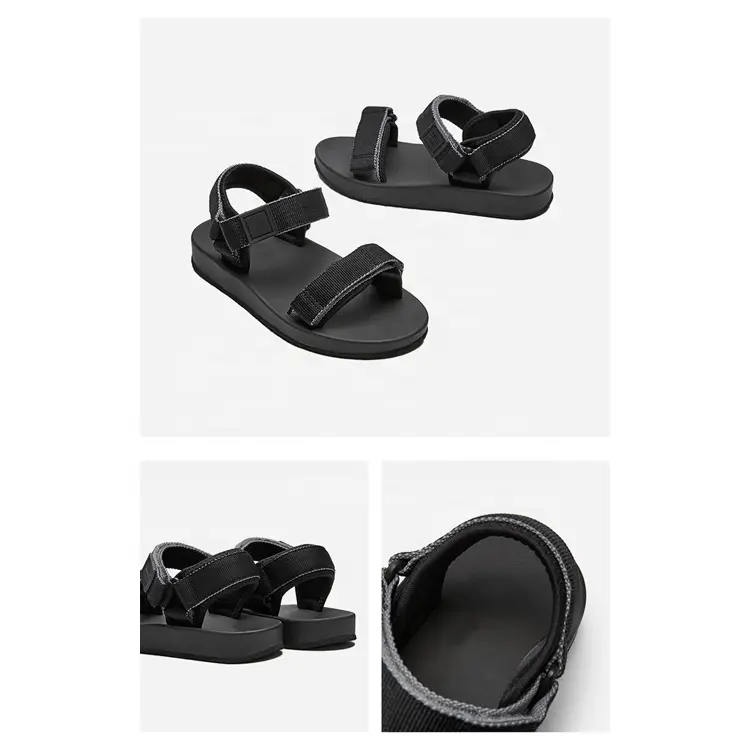 Top Grade Factory High Quality Cheap Casual Shoes China Accept Custom Logo Summer EVA Customized Flat Sandals Boys Beach Sandals